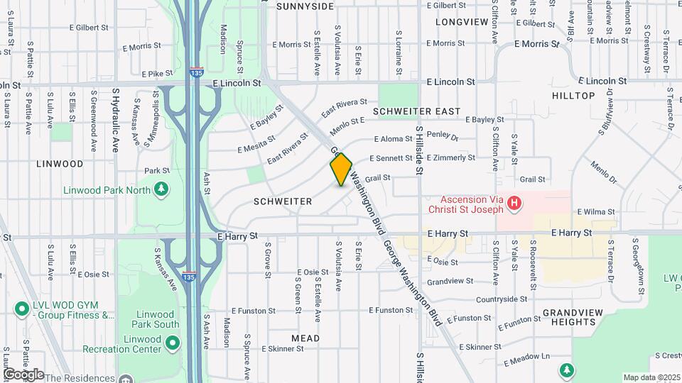 2640 E Grail St Map and Location Details