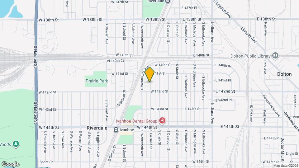 151 W Glen Ln Map and Location Details