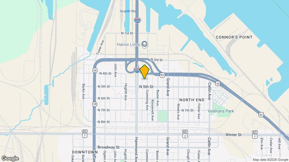 419 Cumming Ave Map and Location Details