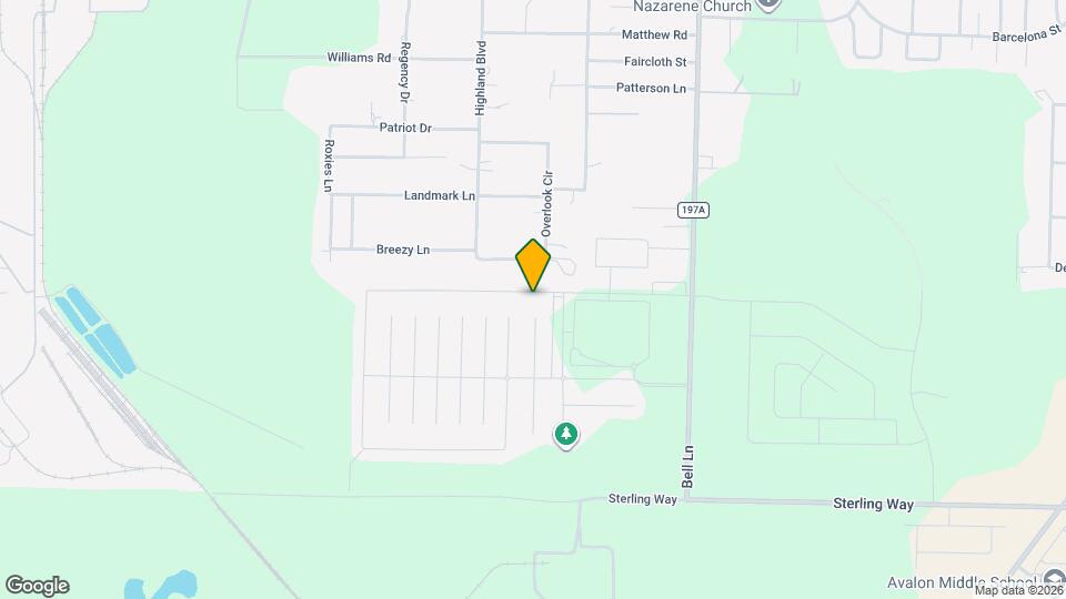 5184 Peach Dr Map and Location Details