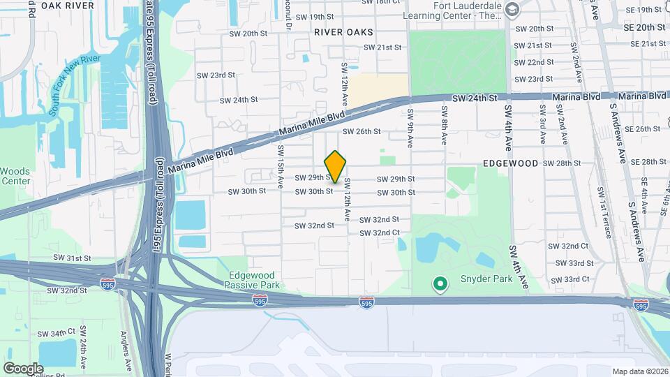 1315 SW 30th St Map and Location Details