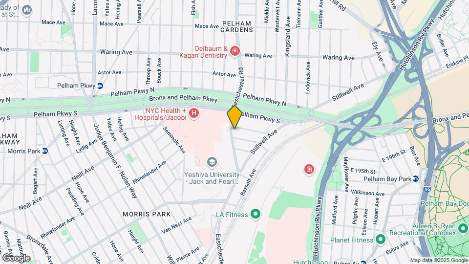 2100 Eastchester Rd Map and Location Details