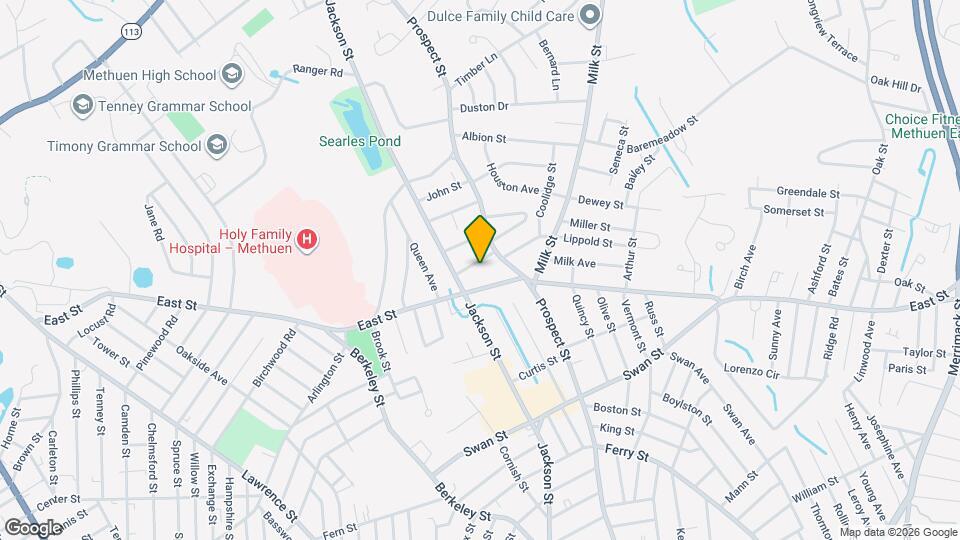 12-14-14 Wayside Ave Map and Location Details