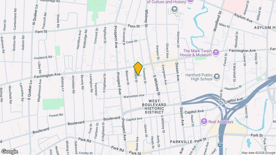 72 Oxford St Map and Location Details