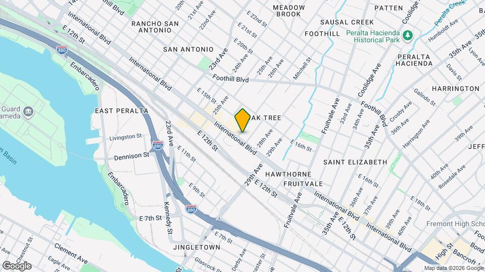 2700 International Blvd Map and Location Details