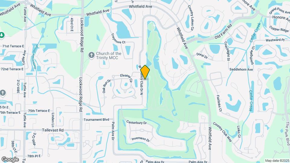 7351 W Country Club Dr N Map and Location Details
