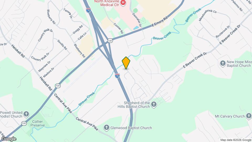 7611 Long Shot Ln Map and Location Details