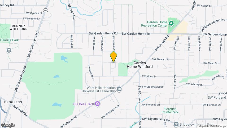 8045 SW Wareham Cir Map and Location Details