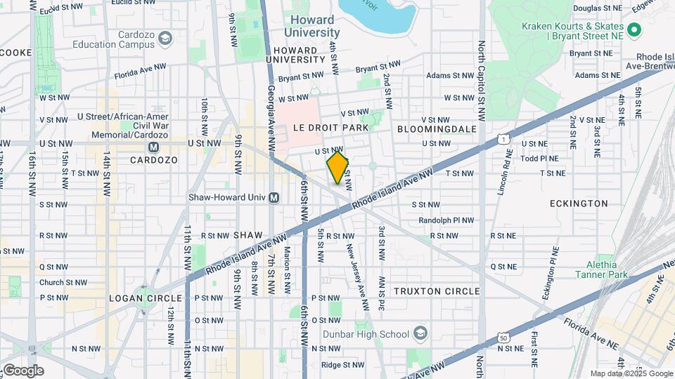 461-465 Florida Ave NW Map and Location Details