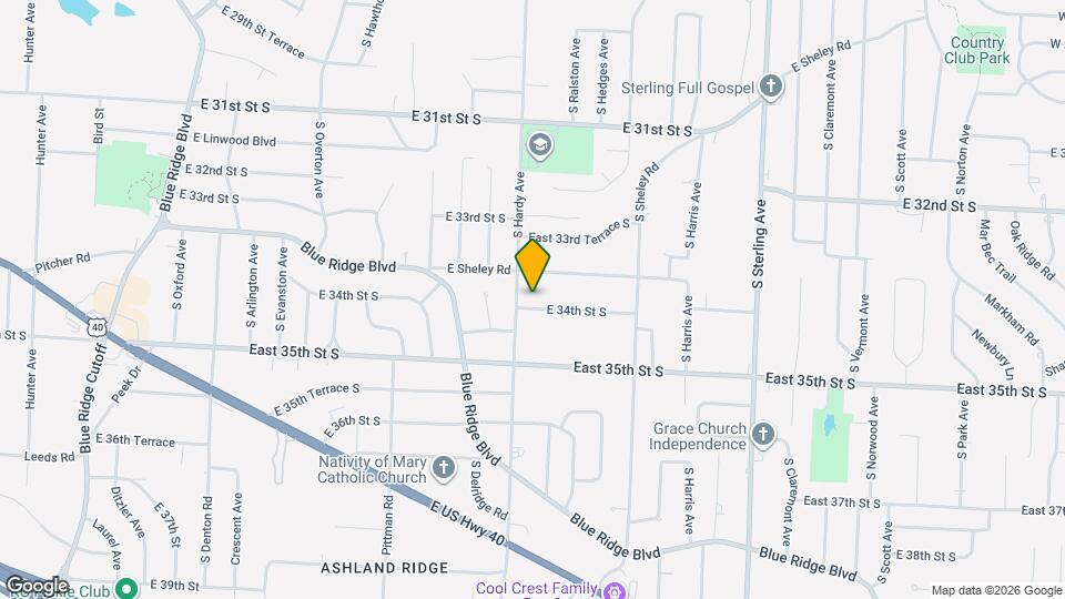 10404 E 34th St S Mapa y Detalles de la Ubicación