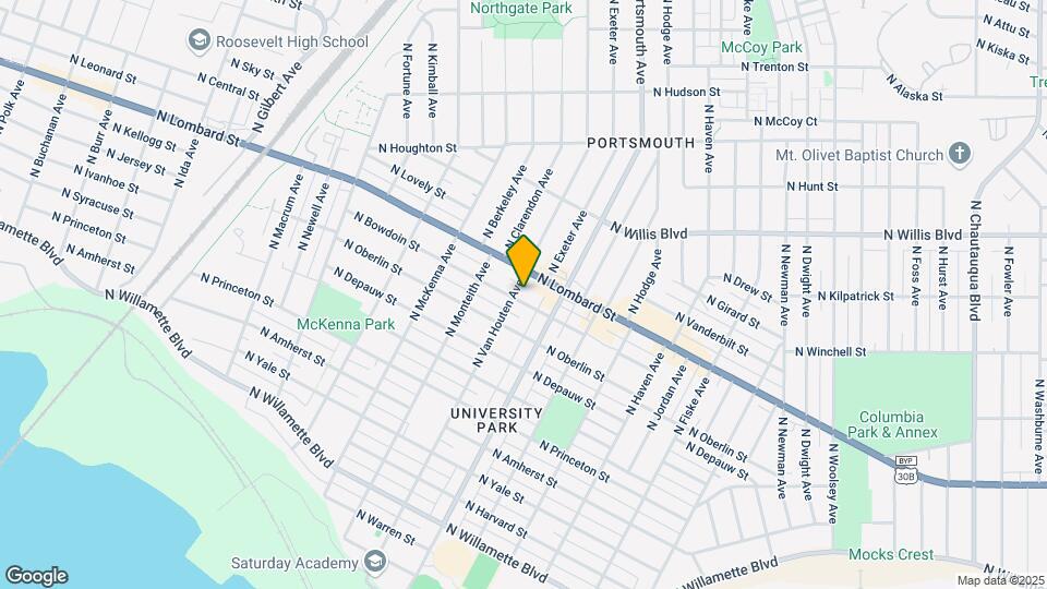 7460 N Van Houten Ave Map and Location Details