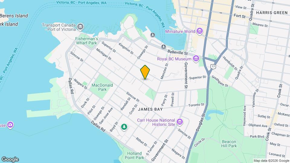 410 Michigan St Map and Location Details