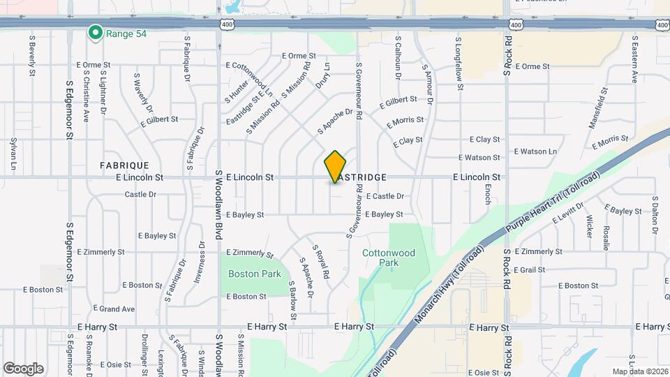 922 San Pablo St Map and Location Details
