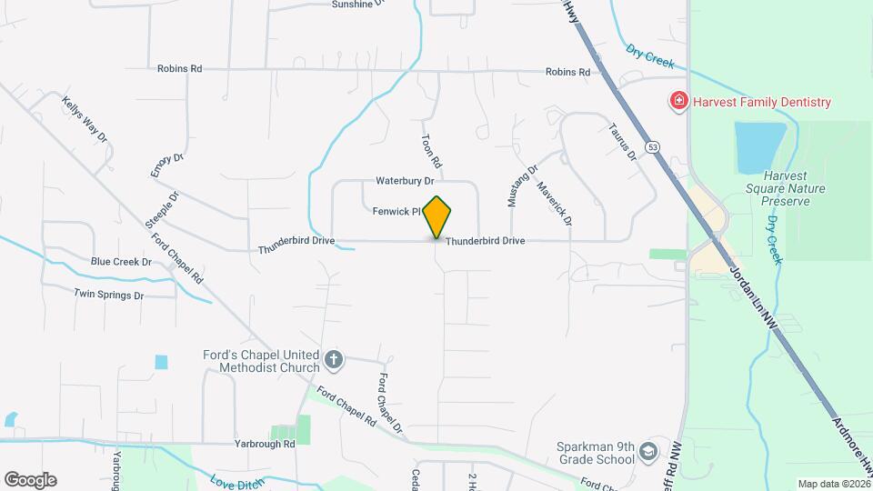 143 Fenwick Pl Map and Location Details