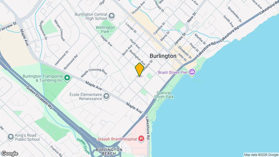 1354 Ontario St Map and Location Details