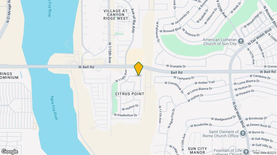 11313 W Campana Dr Map and Location Details