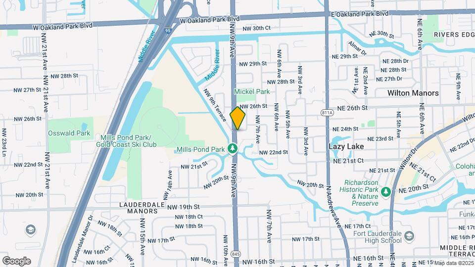 2306 NW 9th Ave Map and Location Details