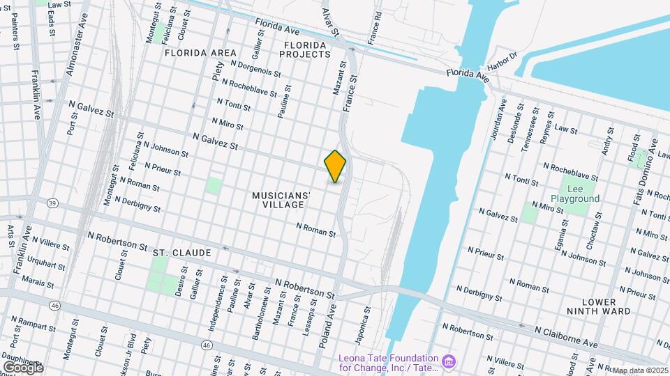 4223 N Johnson St Map and Location Details