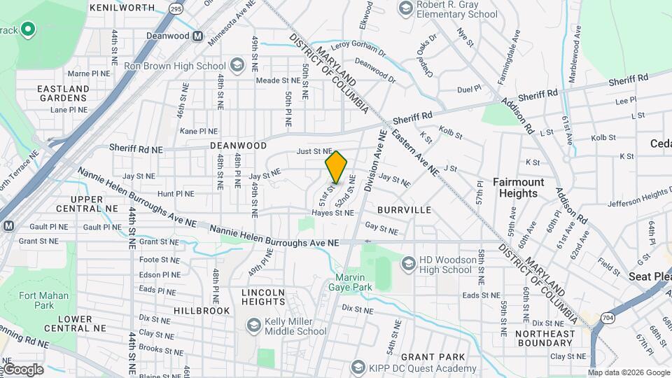 833 51st St NE Mapa y Detalles de la Ubicación