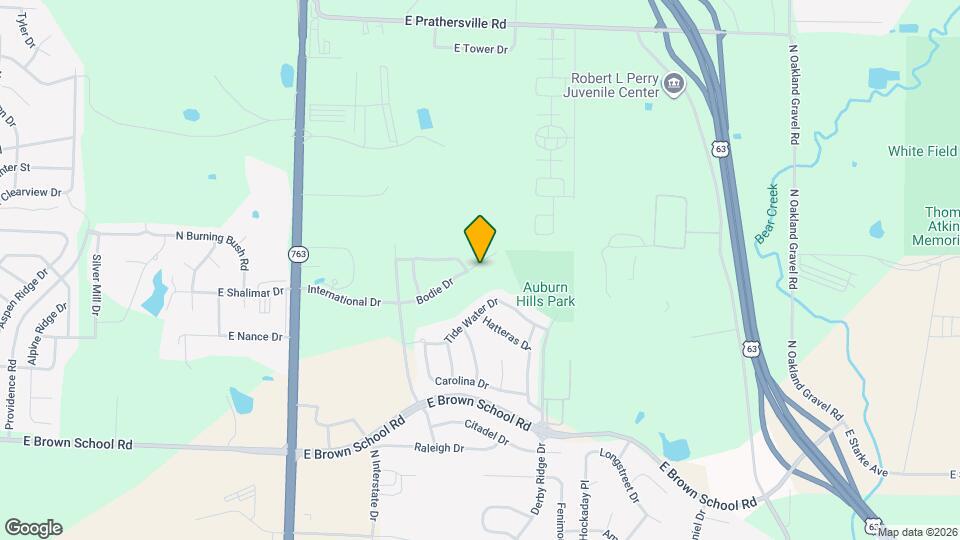 1524 Bodie Dr Map and Location Details