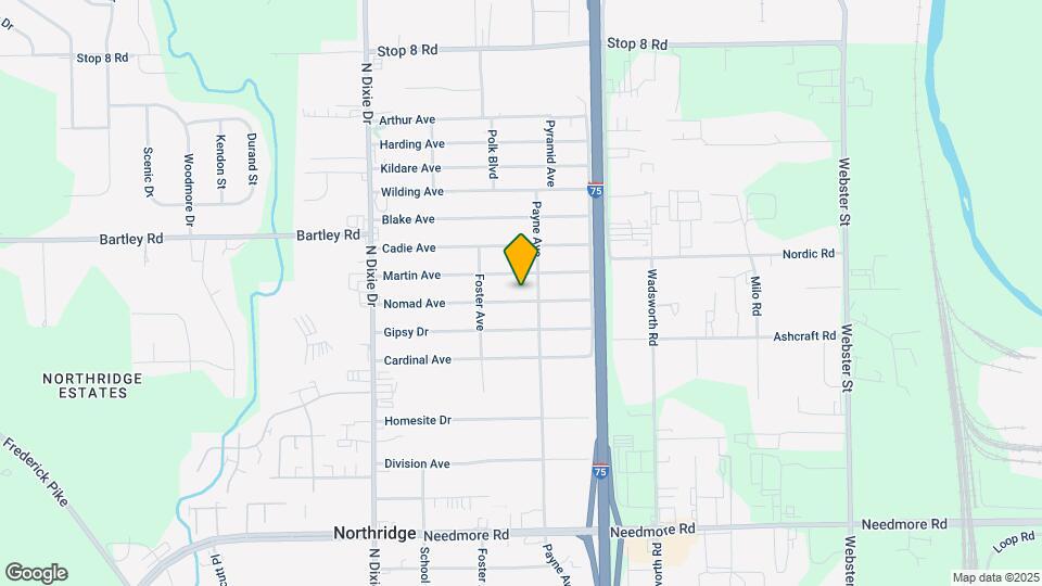 2237 Nomad Ave Map and Location Details