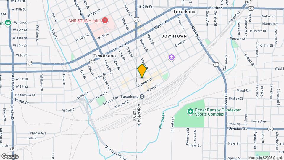 213 Olive St Map and Location Details