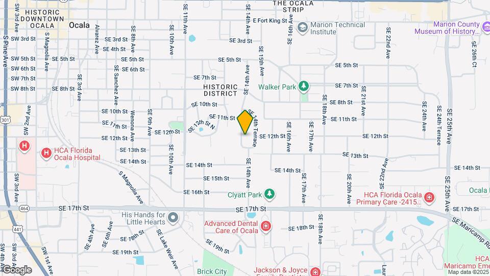 1203 SE 14th Ave Mapa y Detalles de la Ubicación