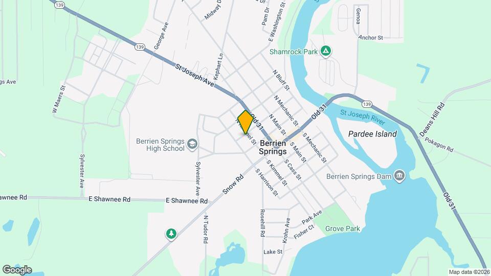 215 N Kimmel St Map and Location Details