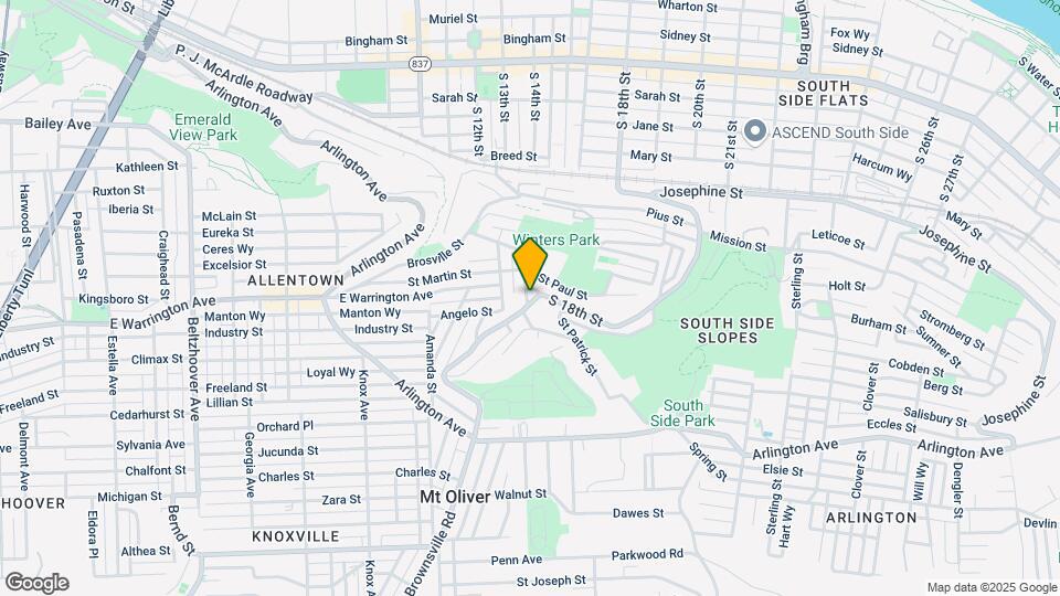 2506-2508 S 18th St Map and Location Details