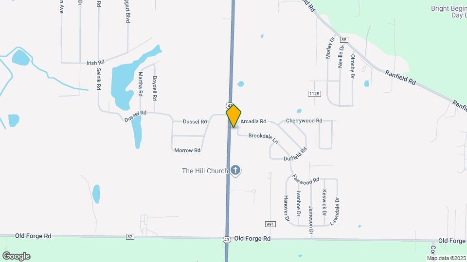 1304 Brookdale Ln Map and Location Details