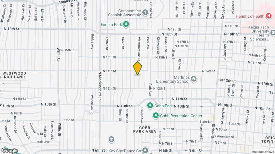 1318 Westmoreland St Map and Location Details