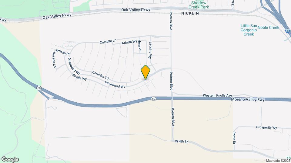 36858 Cascina Ln Map and Location Details
