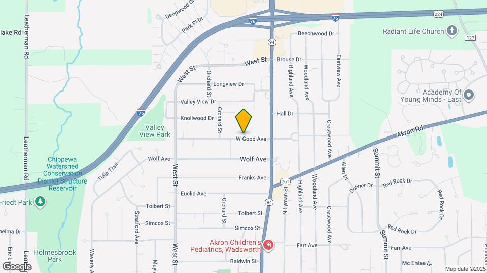 154 W Good Ave Mapa y Detalles de la Ubicación