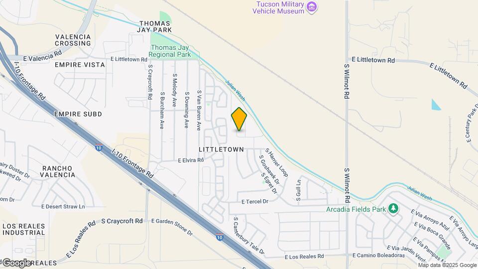 6809 S Parliament Dr Mapa y Detalles de la Ubicación