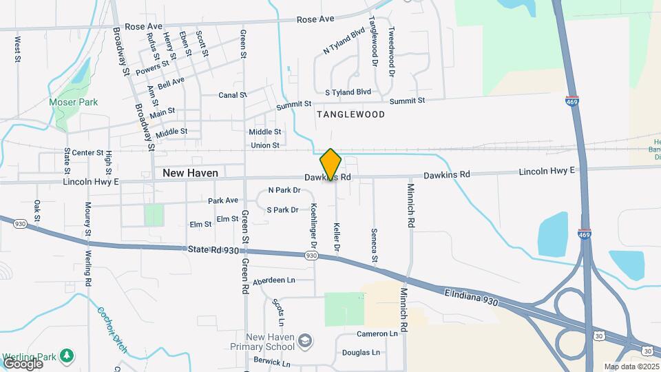 706 Keller Dr Map and Location Details