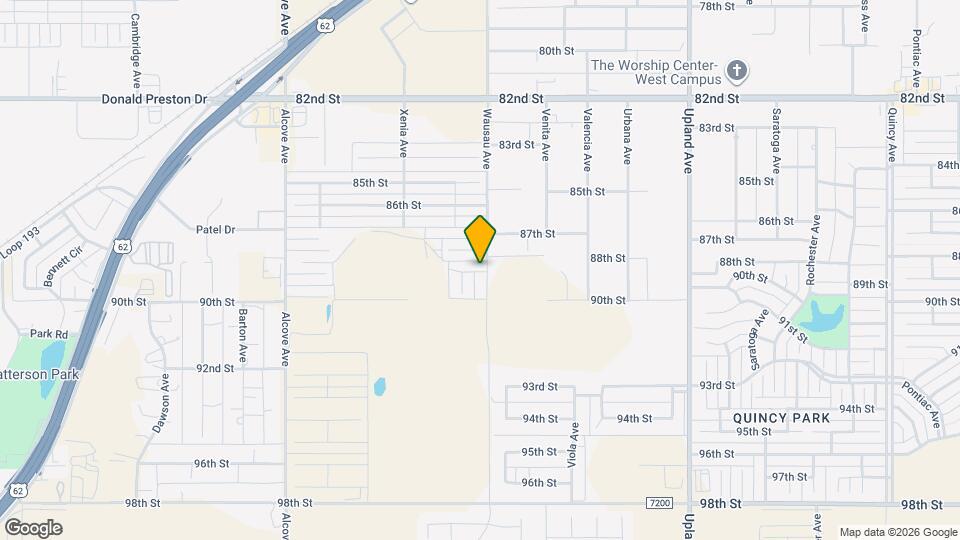 7504 89th St Map and Location Details