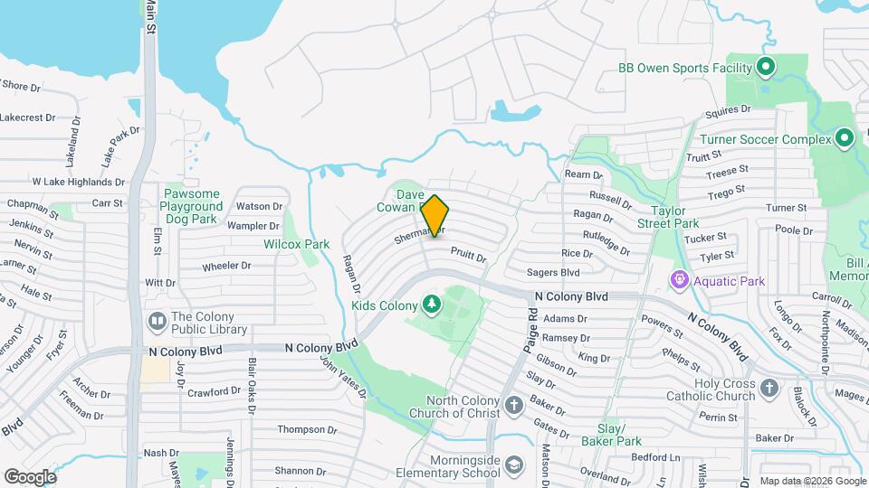 5208 Pruitt Dr Mapa y Detalles de la Ubicación