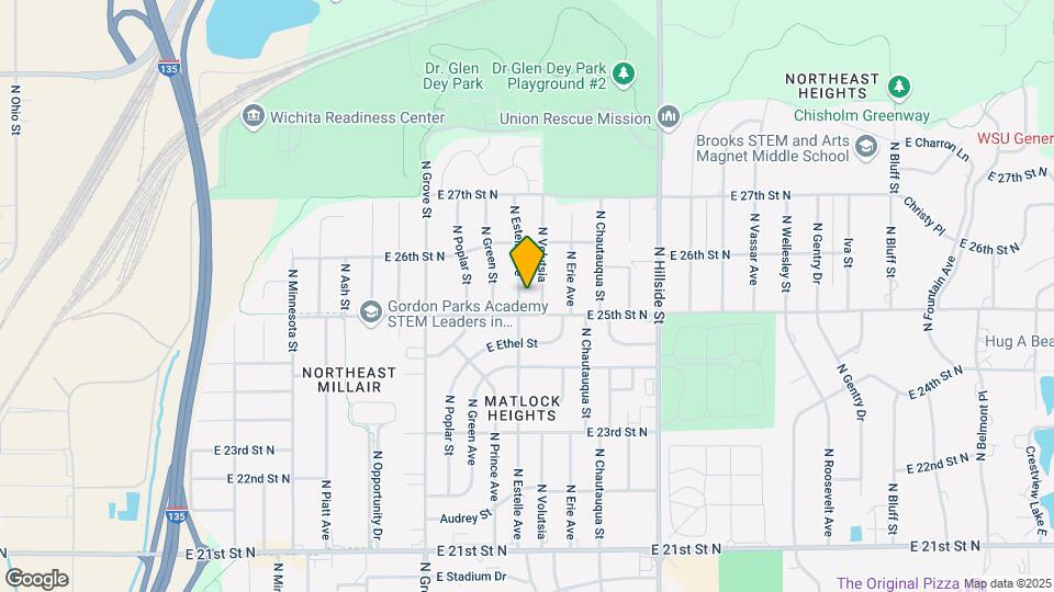 2614 N Estelle St Map and Location Details