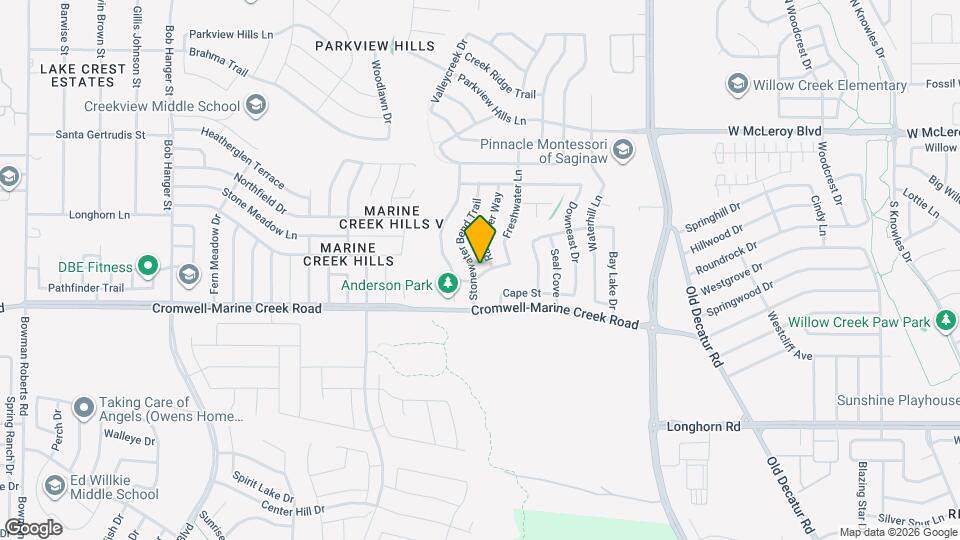 6350 Stonewater Bend Trail Map and Location Details