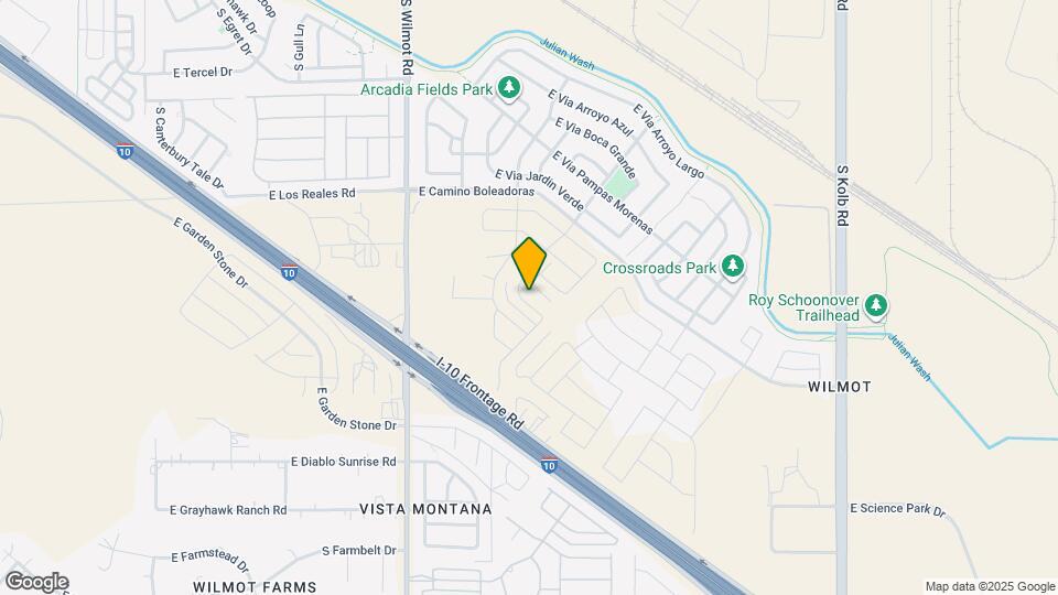 7483 S Via Bombachas Map and Location Details