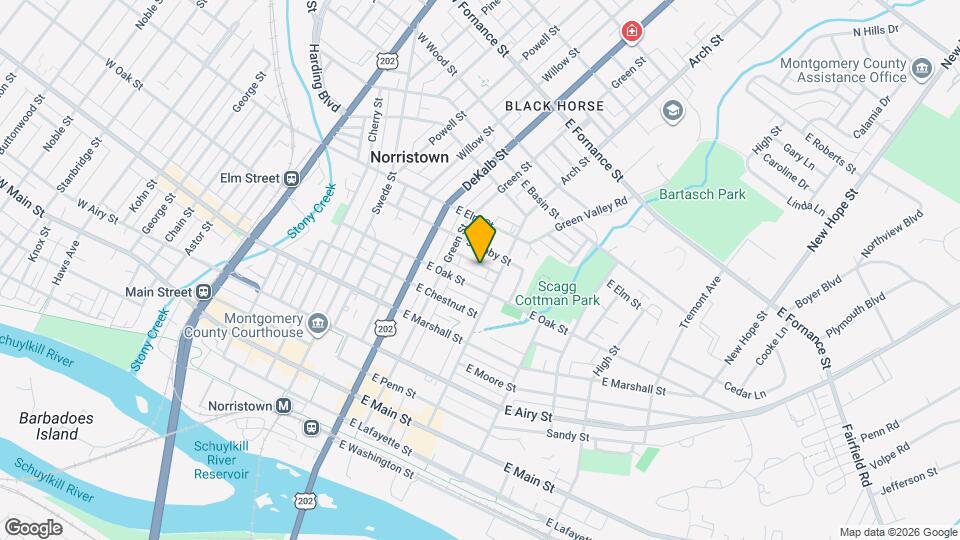 244 Minor St Map and Location Details