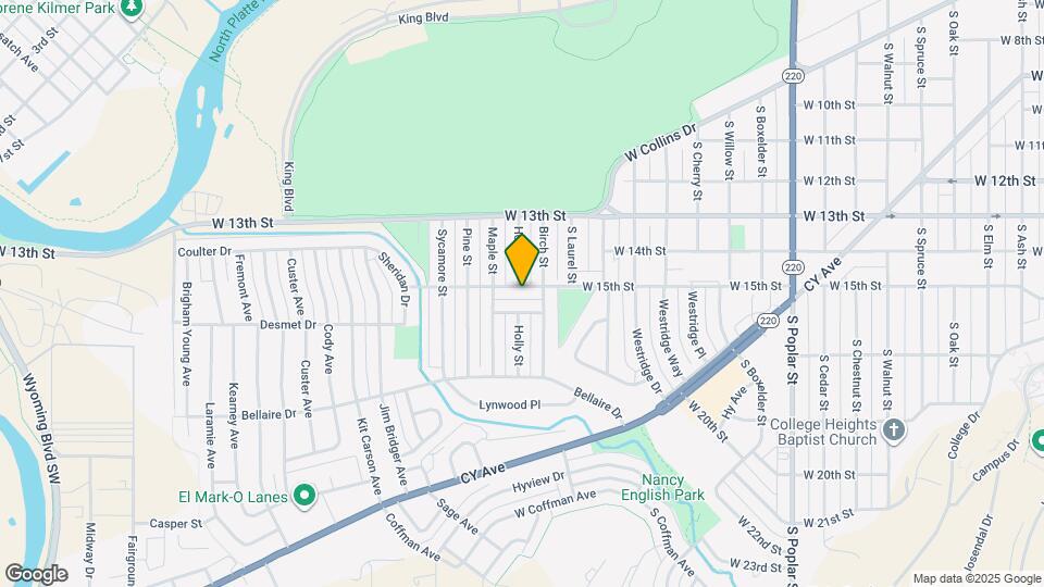 1765 W 15th St Map and Location Details