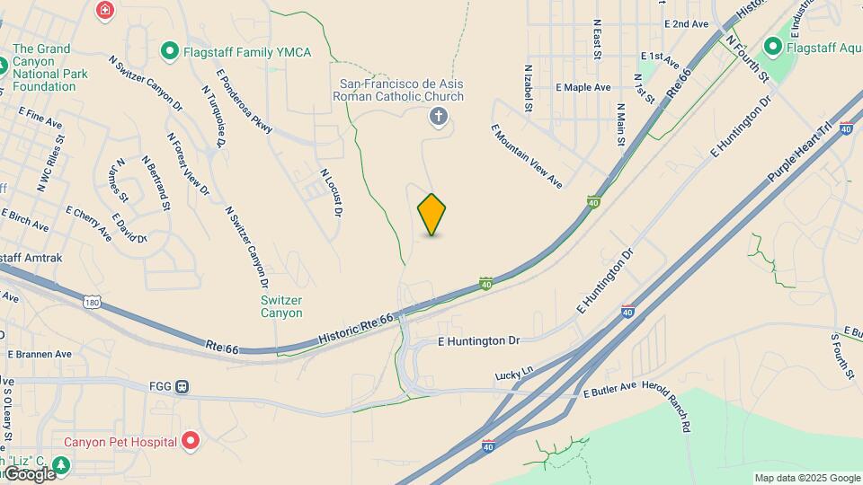 1650 E Ponderosa Pkwy Map and Location Details
