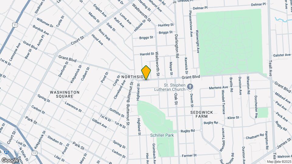 1831 Grant Blvd Map and Location Details