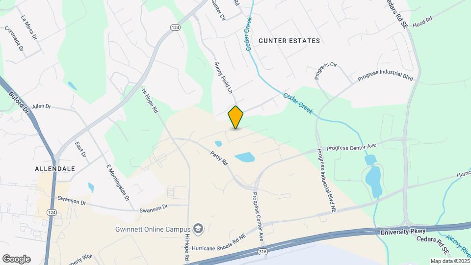 1177 Sunny Lk Dr Map and Location Details