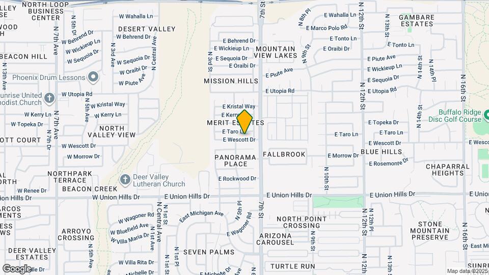 518 E Wescott Dr Map and Location Details