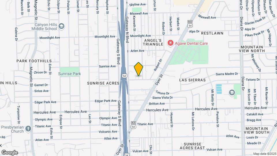 4425 Lawrence Ave Map and Location Details
