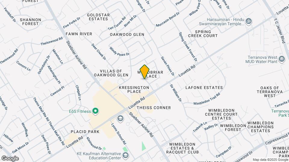 16907 Amidon Dr Map and Location Details