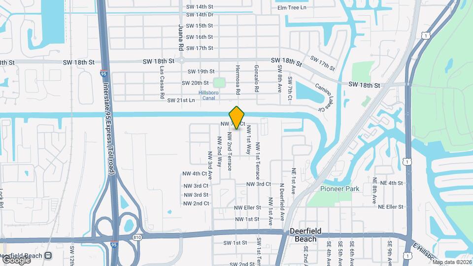 701 NW 2nd Ave Map and Location Details