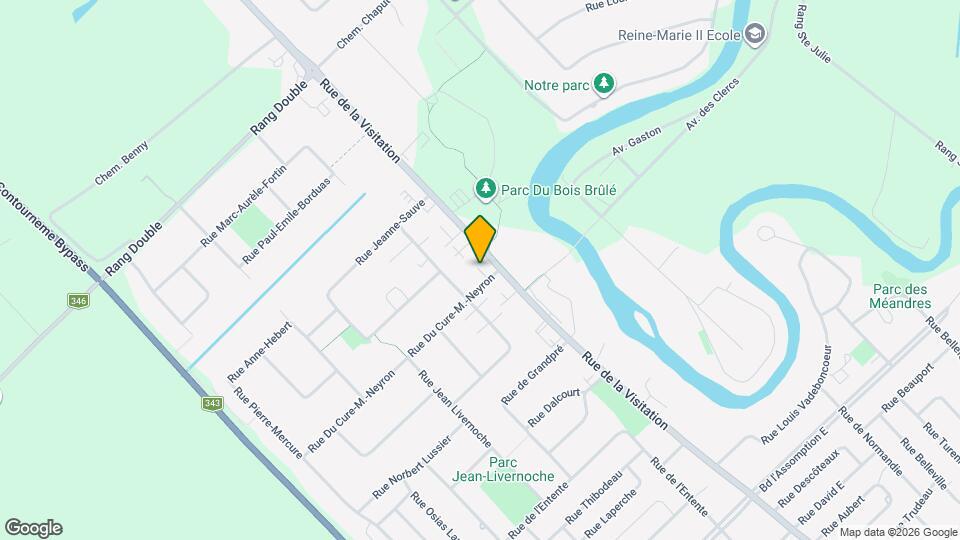 1011 De La Visitation Rue Map and Location Details